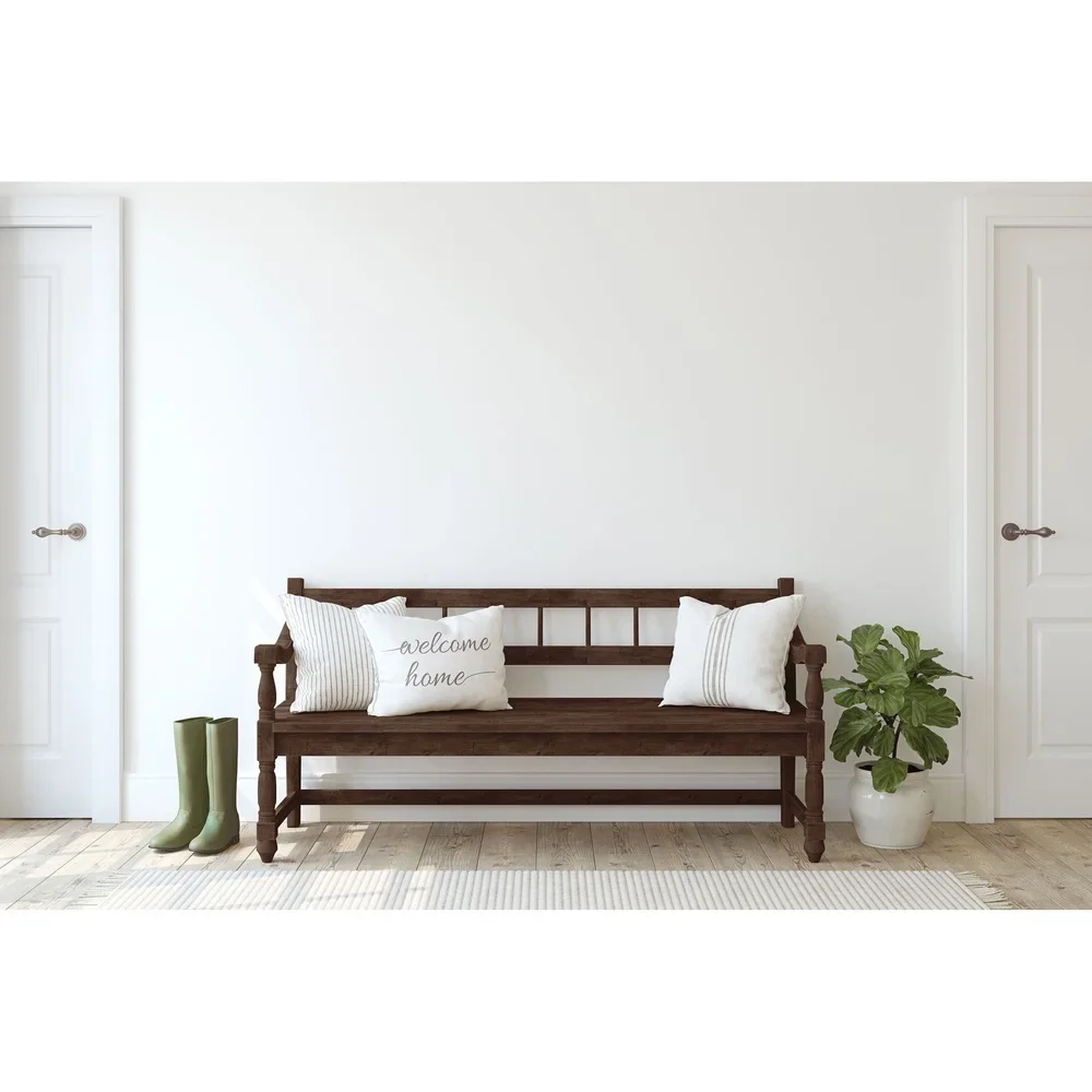 Water-Based Dark Walnut Stain Polyurethane Semi-Gloss Easy Clean Low Odor Fast Dry Interior Wood Furniture Trim Cabinets Doors