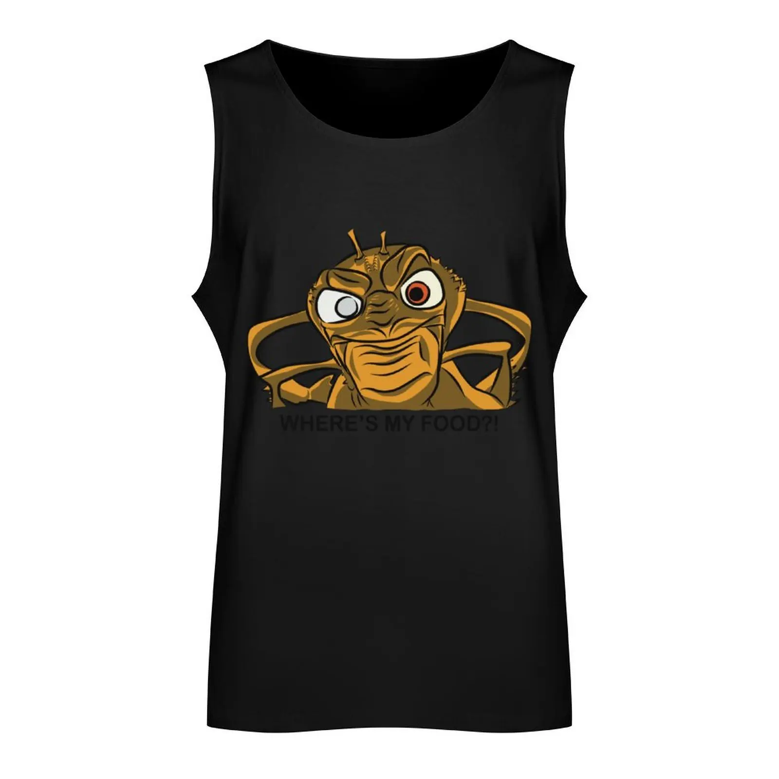 Where's my food?! Bugs Life Colour Tank Top Men's gym Fitness men clothing