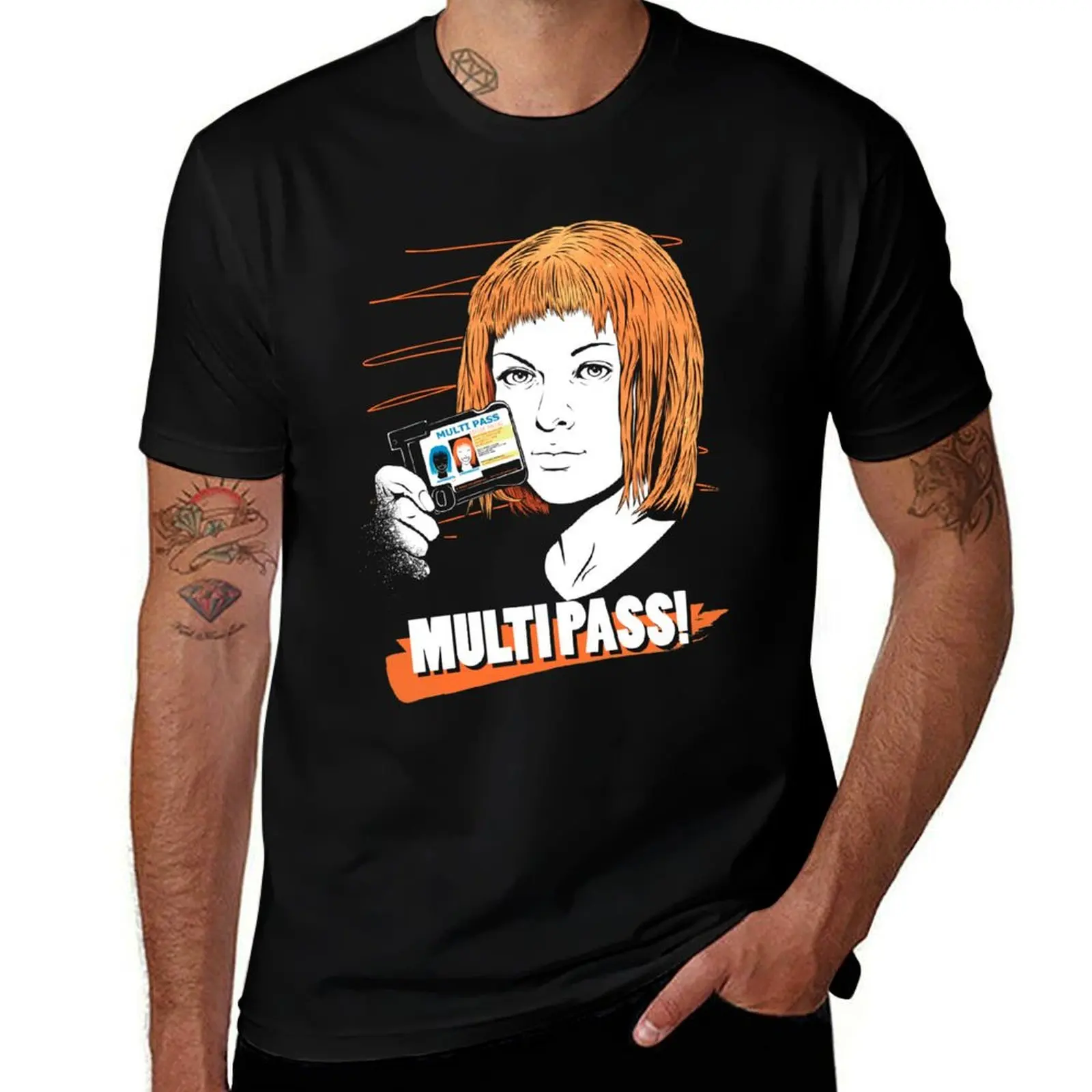 

MULTIPASS! T-Shirt man t shirts for men casual man t shirts high quality luxury brand
