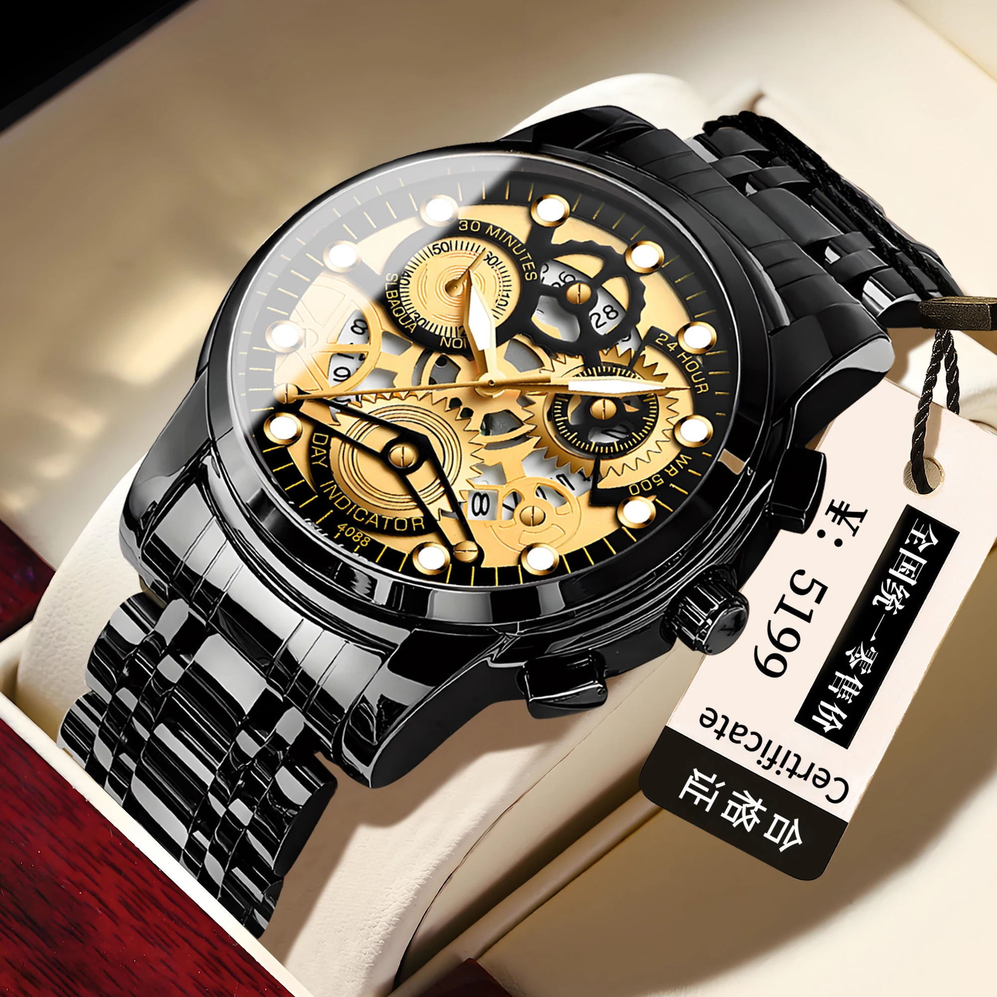 BINBOND Luxury Quartz Wristwat - Luxury Watch Exchange review and price