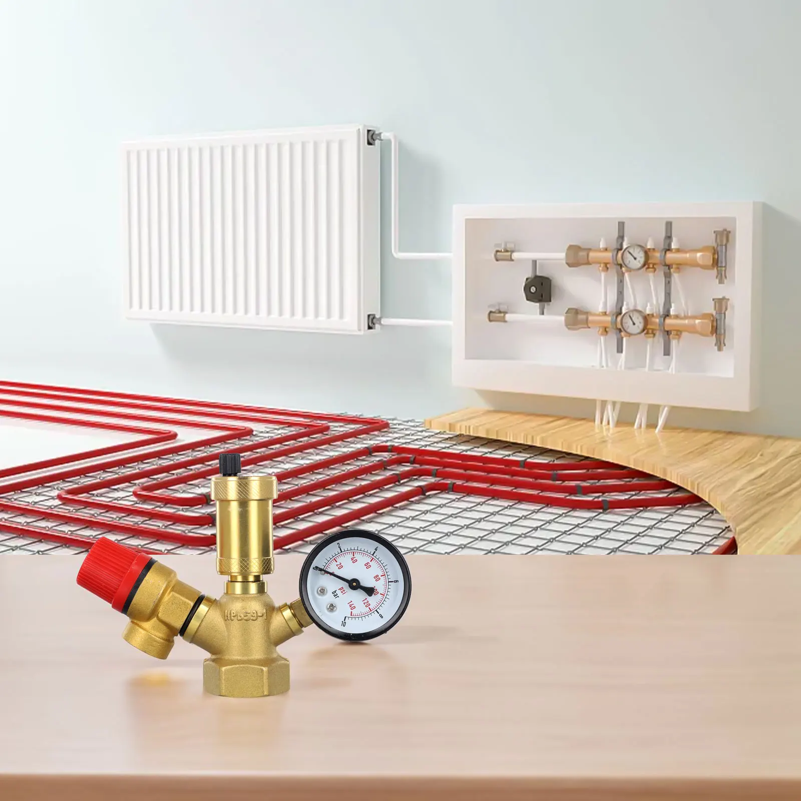 

Для систем отопления: измерение давления, вентиляция воздуховодов, обслуживание котлов, эффективная вентиляция, термостойкие уплотнения.