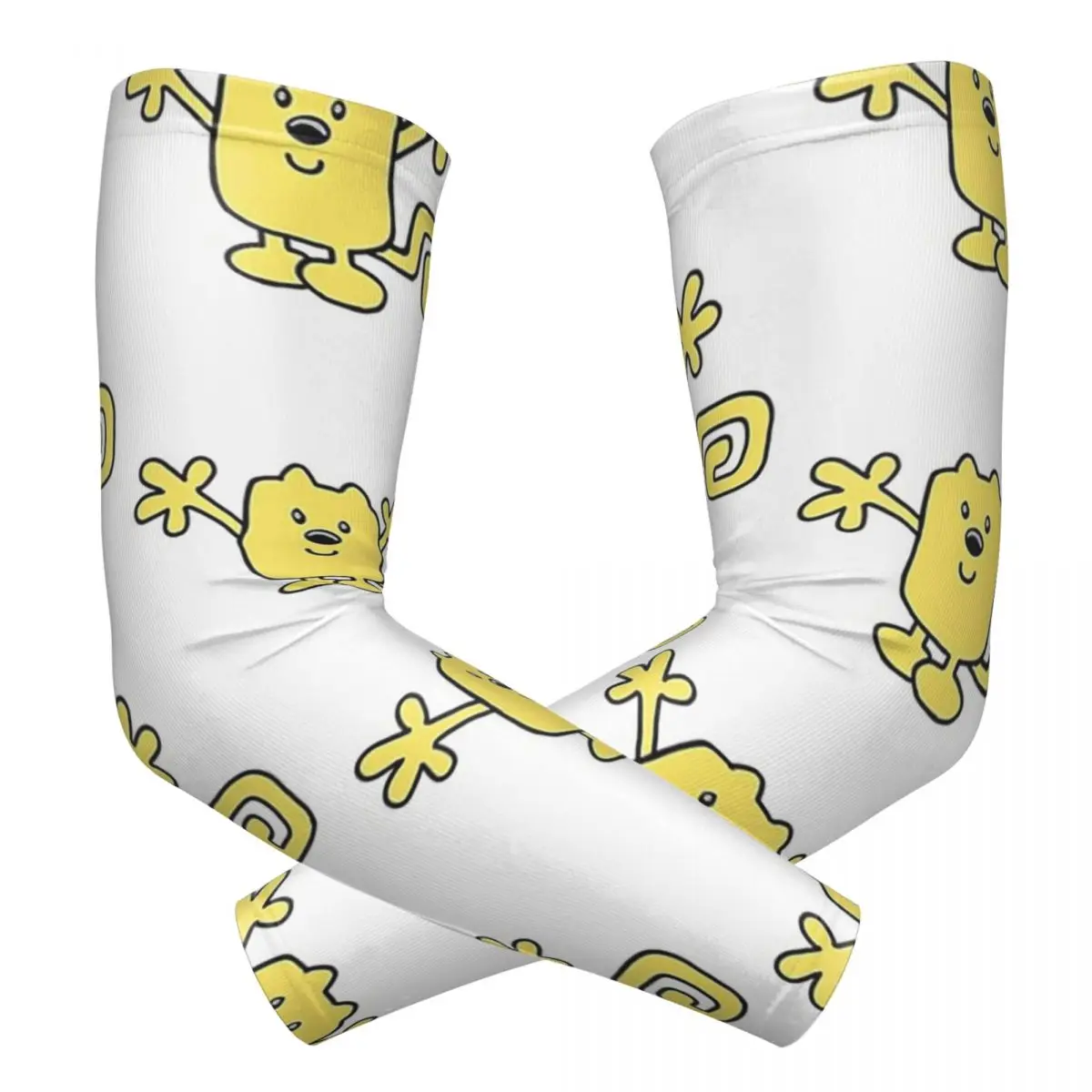 

Wow Wow Wubbzy Рюкзак Открытый Рукава Рукава Солнцезащитный УФ-защитный чехол Летние велосипедные татуировки Рукава