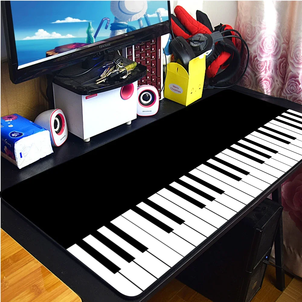 Trend Vintage Music Notes Piano Gaming Mouse Pad PC Laptop Gamer Mousepad Anime Antislip Mat Keyboard Desk Mat For Overwatch