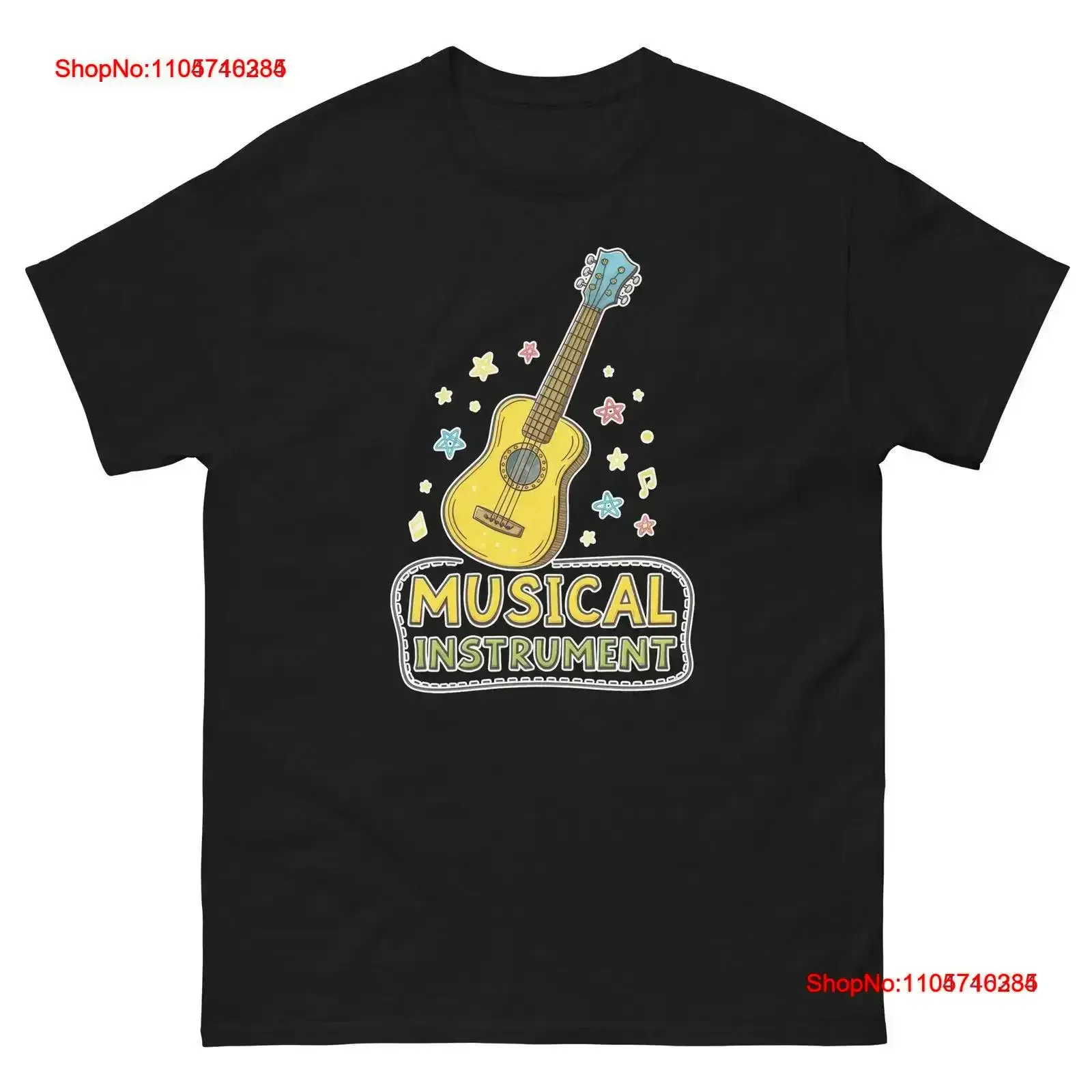 Musical Instrument School Classroom Object Office Teacher T Shirt vintage Washed fashion Breathable Casual Versatile vintage