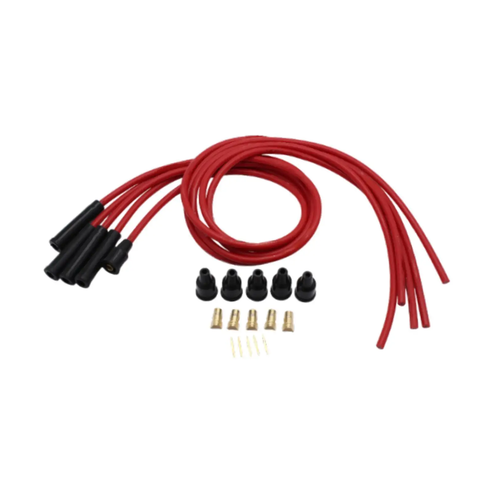 

Силиконовые провода HT Premium, простая установка, запасные части, профессиональная высокая производительность, заменяет 4-цилиндровые классические автомобили