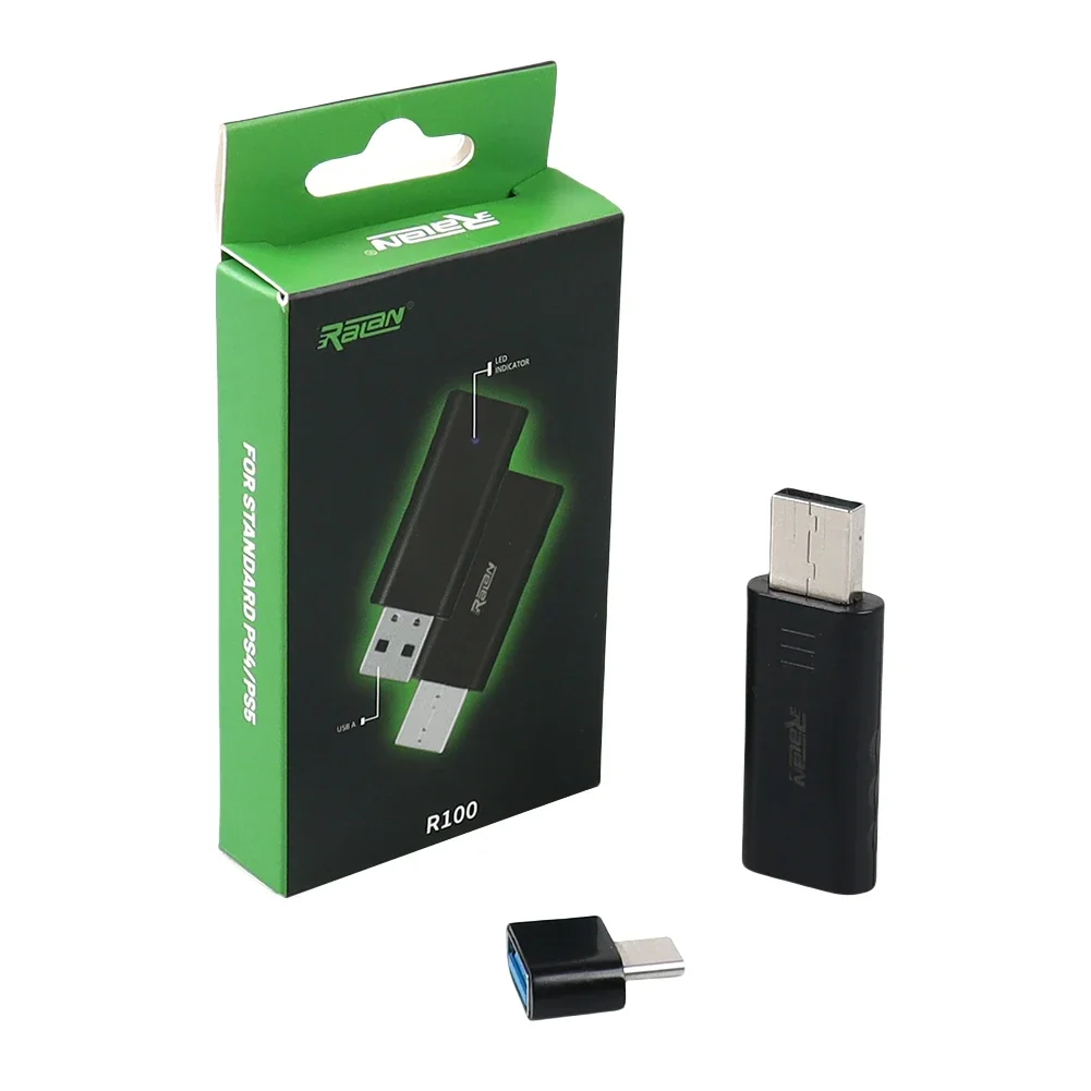 Convertidor de Gamepad, receptor USB, Compatible con Bluetooth 5,3, adaptador de controlador inalámbrico USB para Switch PC PS4, PS5, Gamepad