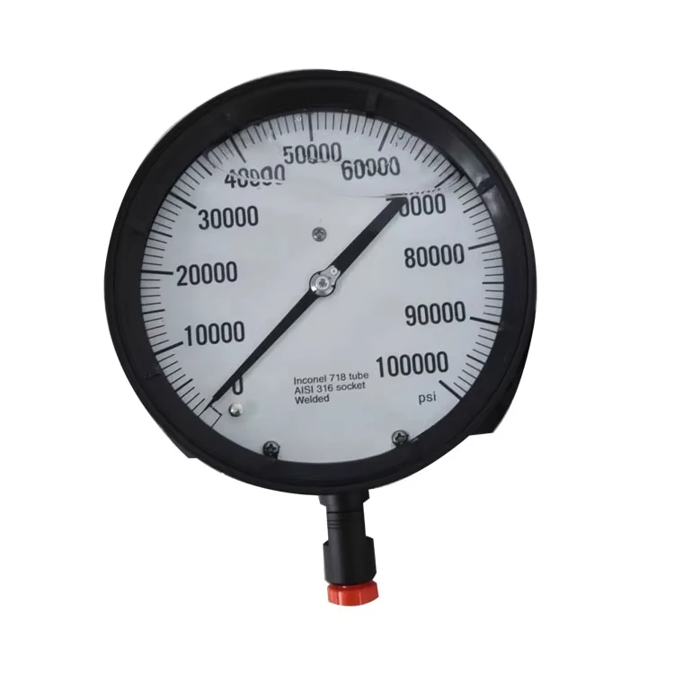 Ultra High Pressure Spare Parts 80 KSI High-pressure Gauge A-1456