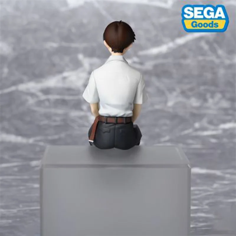 【أصلي 100%】SEGA Evangelion Shin Gekijouban-Ikari Shinji-Premium Chokonose Figure Collection Series نموذج شخصية كرتونية