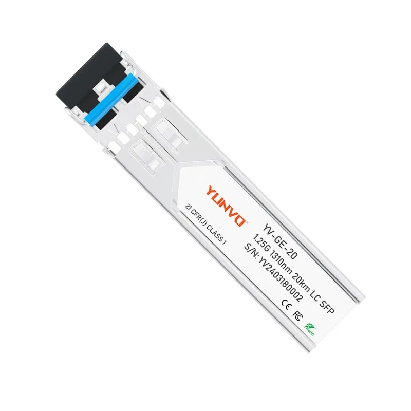 

SFP-1.25G-SX 1.25G 1310nm 10km SMF Dual LC DDM GLC-LH-SMD 1.25G LX/LH SFP Module