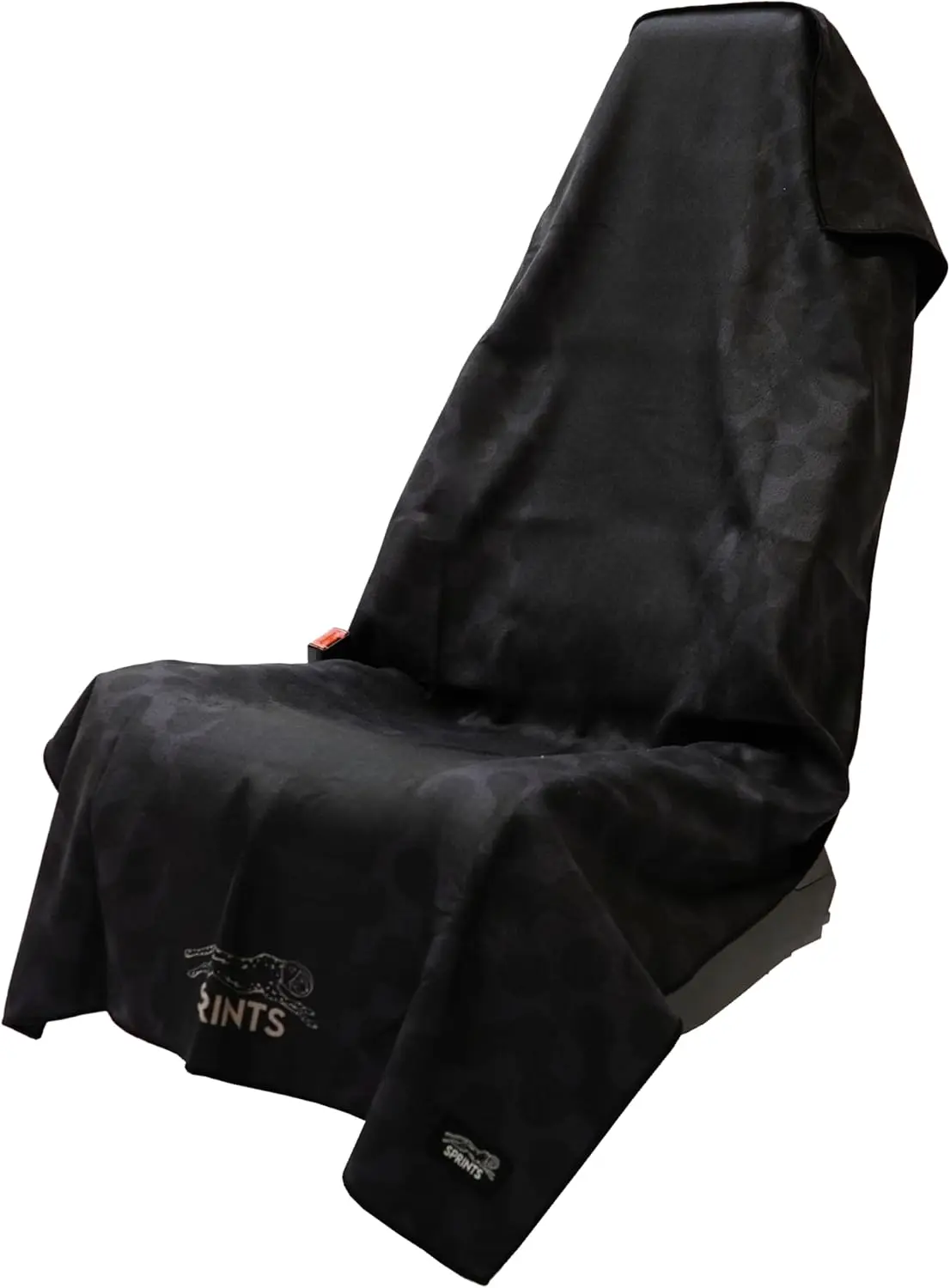 

Athletic Running Towel, Full-Sized Car Seat Cover - Quick-Dry Moisture Wicking (Midnight Mile)