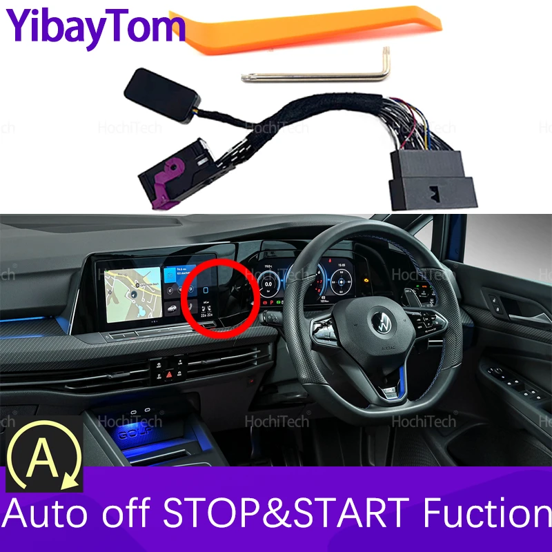 

Автомобильная система автоматического остановки и запуска двигателя, датчик управления устройствами, штекерный кабель для Volkswagen Golf MK8 Golf8 2020-2023