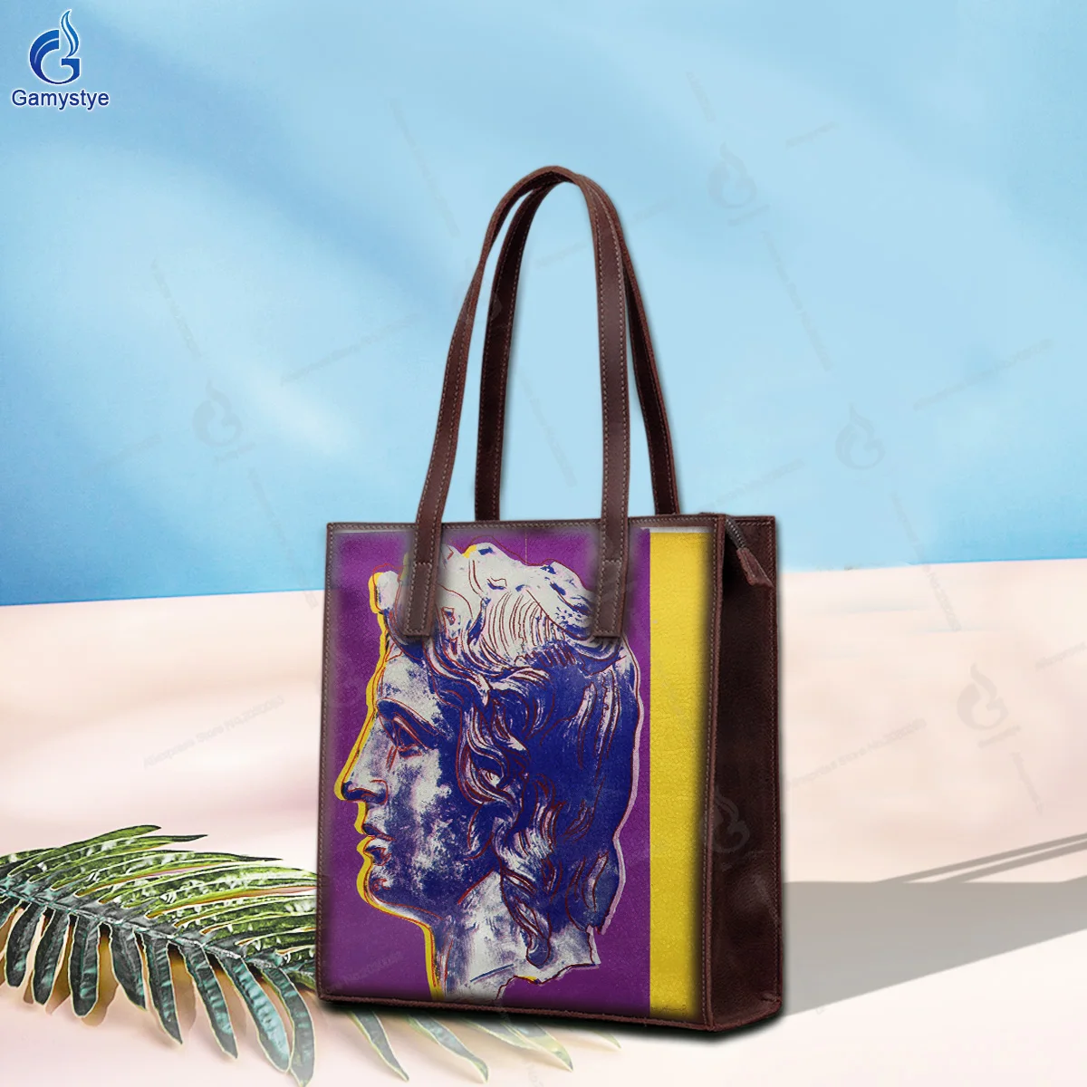 Personalizar bolso Art Hand Painted sculpture Bags Ladies Designer Brand Handbags High Quality Messenger Shoulder Bag Gamystye