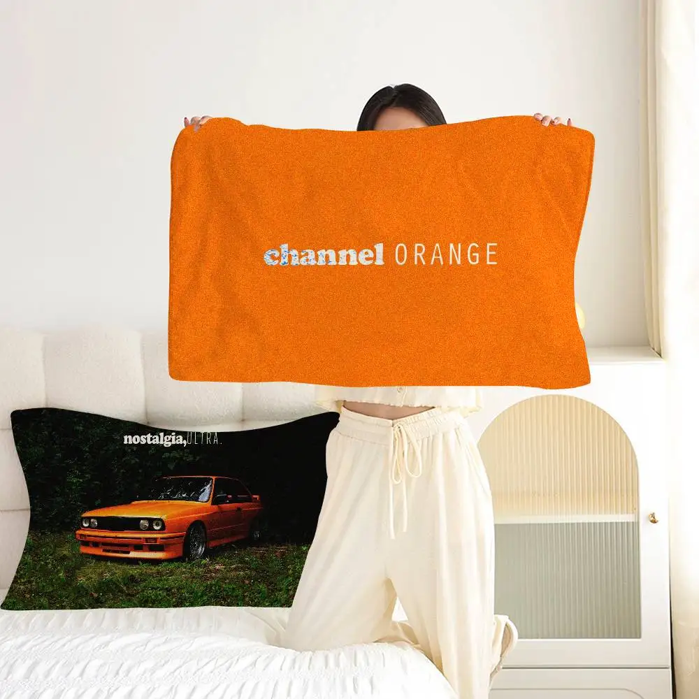 Singer F-Frank O-Ocean Quick-Dry Polyester Pillow Towel - Anti-Head Oil & Odor-Resistant for Adult Daily Use