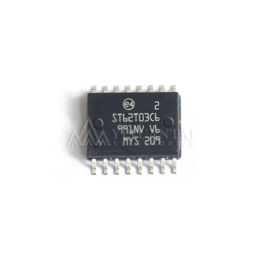 5pcs/Lot    ST62T03C6  IC MCU SOP16  New