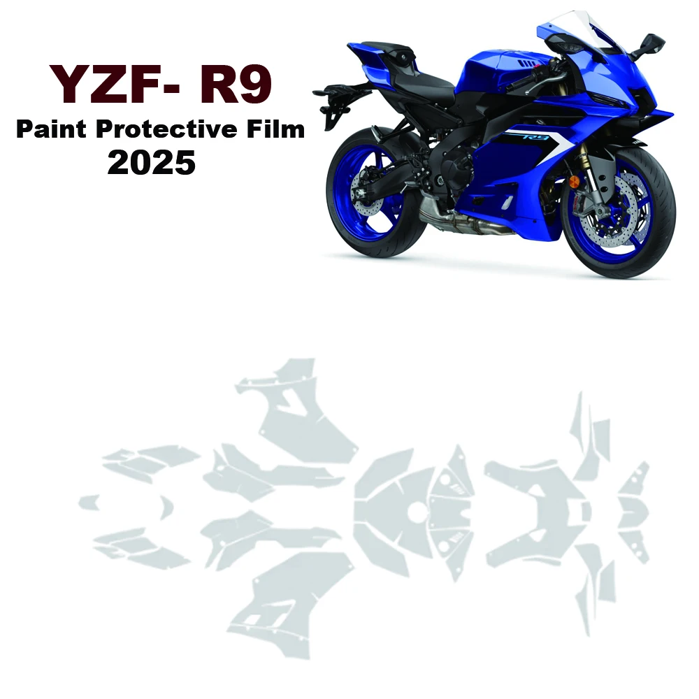 

For Yamaha YZF R9 Paint Protective Film Motorcycle Transparent Protection Film Healing Scratch Resistant 2025 Fits R9 TPU PPF