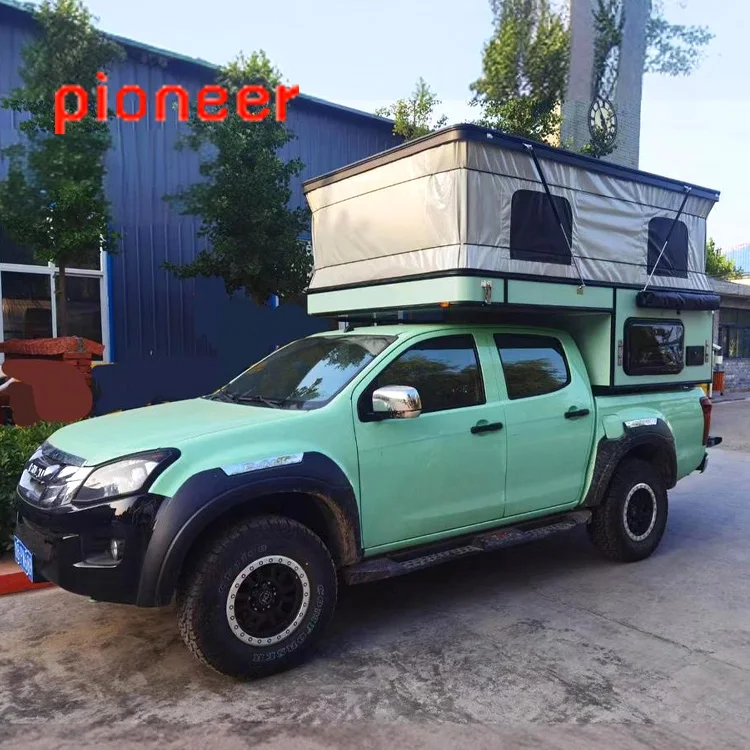 Factory Wholesale Popular Camping Vehicles Outdoor Adventure Pickup Trucks Camper Made in China Cheap Prices