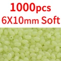 1000 piezas de 6x10 mm, color blanco