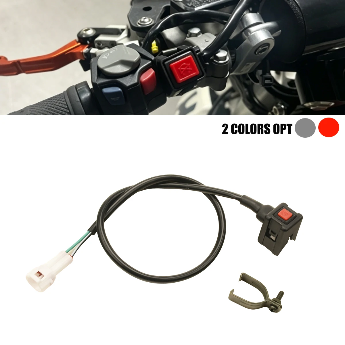 For HONDA CRF KTM EXC YAMAHA KAWASAKI SUZUK Motorcycles Universal Accessories ATV UTV ON/OFF Engine Start Stop Switch