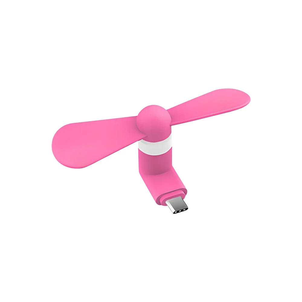 Creative Mini Portable Micro USB Fan 5v 1w Mobile Phone USB Gadget Fans Tester For Type C Cooling Hand Fan Phone Cooler