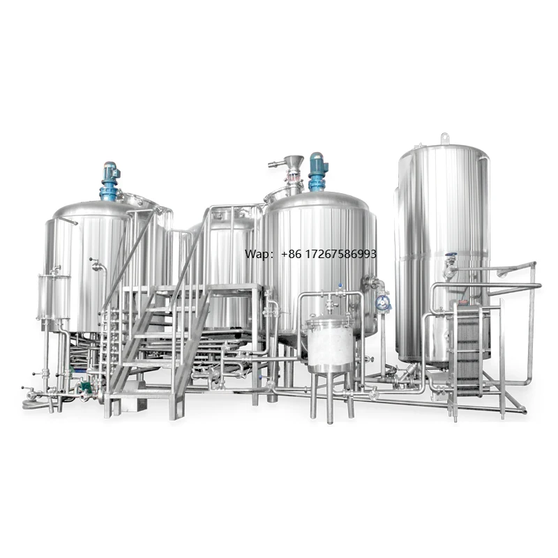 100L/ 200L /500L/1000L  Micro Beer Mash Tun Micro Beer Brewing Equipment Making System