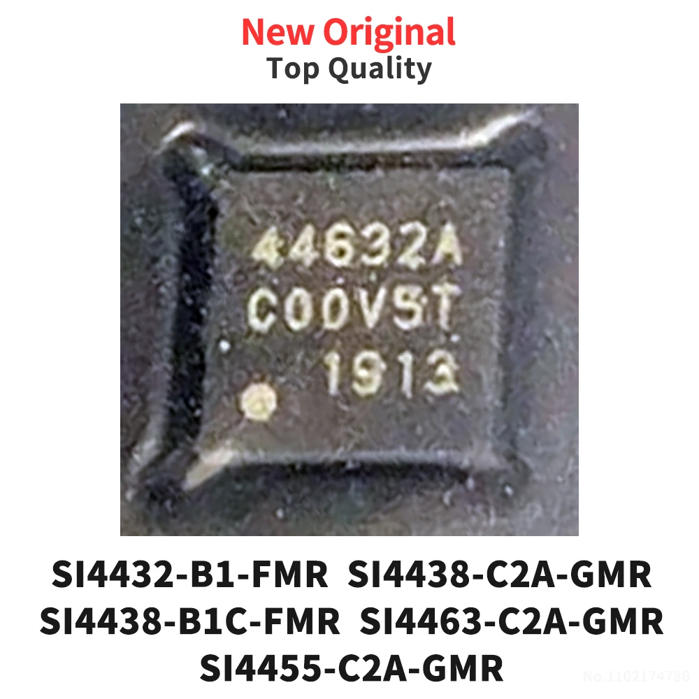 (1 Piece) SI4432-B1-FMR SI4438-C2A-GMR SI4438-B1C-FMR SI4463-C2A-GMR SI4455-C2A-GMR QFN New Original