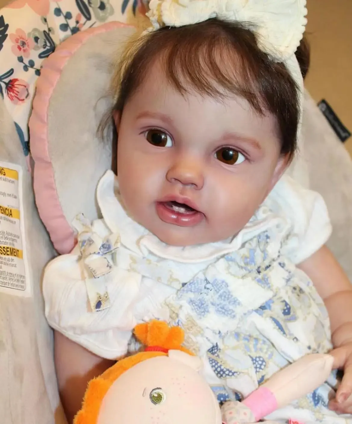 カスタマイズされた提供 24 インチリボーンベビーロッティ手根付き髪すでに完成した人形クリスマスギフト