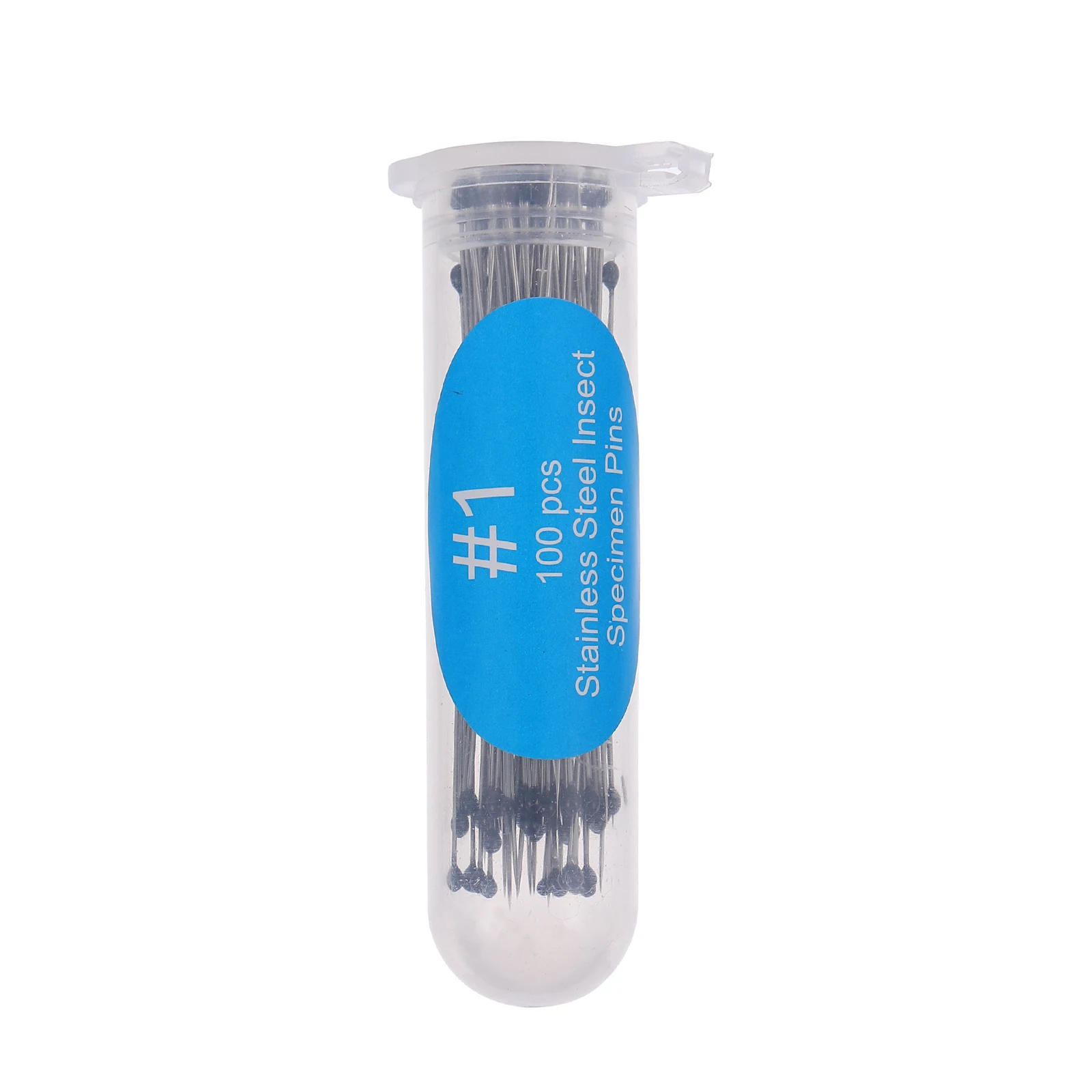 

100 pcs Specimen Needle Stainless Steel Insect Pin for Science Education Entomology Small Collection Tool Parts