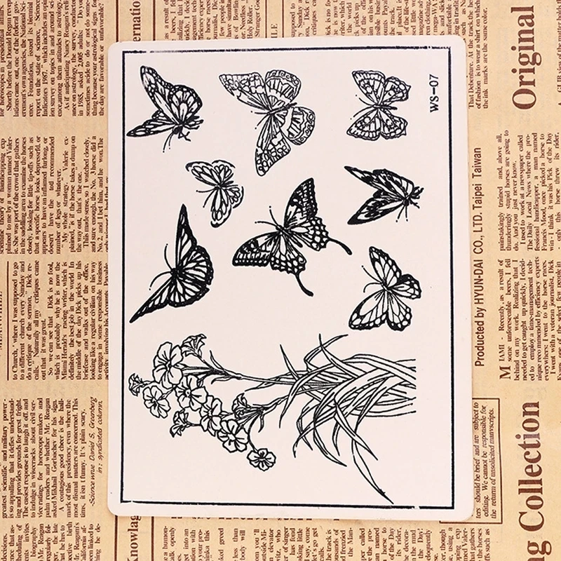 15x20 CM Disposable Silicone Tattoo Permanent Makeup Fake Practice Skin for New Beginner Training