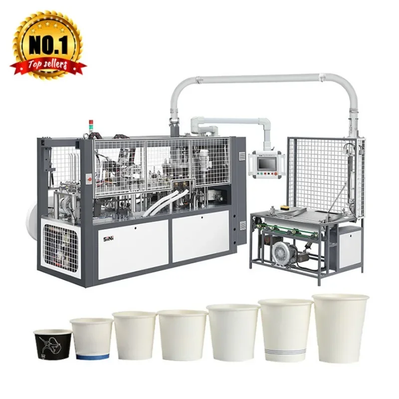 Automatic Making Disposable Coffee Paper Cardboard Cup Production Line Machine for Hot Cold Drink Paper Cup Making Machine