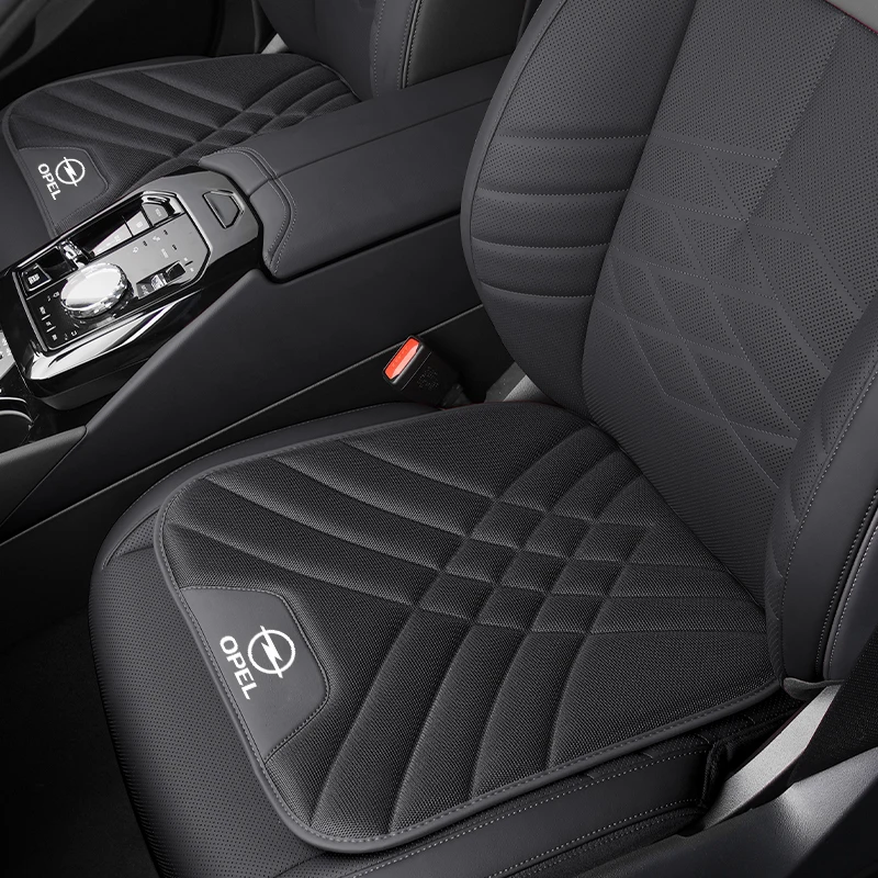 Car Leather Cushion Seat Protector Cover Anti-Slip Pad Accessories For Opel Corsa Astra Insignia Vectra Zafira Meriva Mokka Gran - view 6