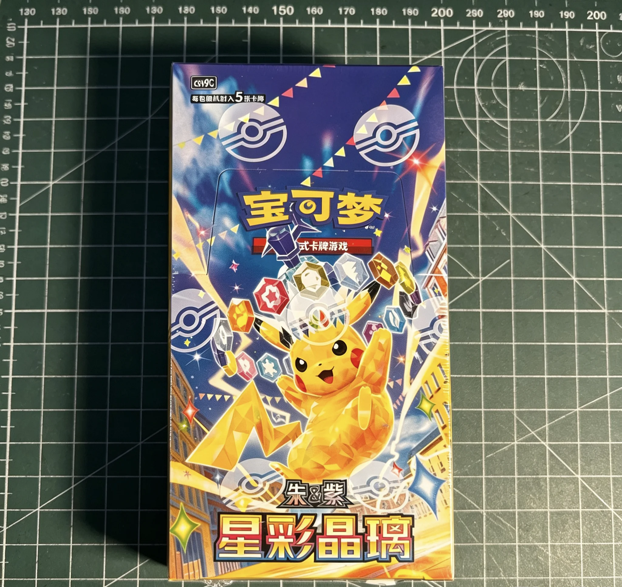 in-stock-pokemon-ptcg-170-stellar-crystal-simplified-chinese-expansion-supplement-box-stellar-tera-ex-cards-collectible-trading