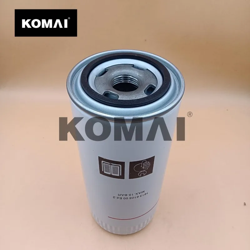 KOMAI 1613610500 1613610590 Oil Filter For Copco Compressor Replacement Part GA15 GA22