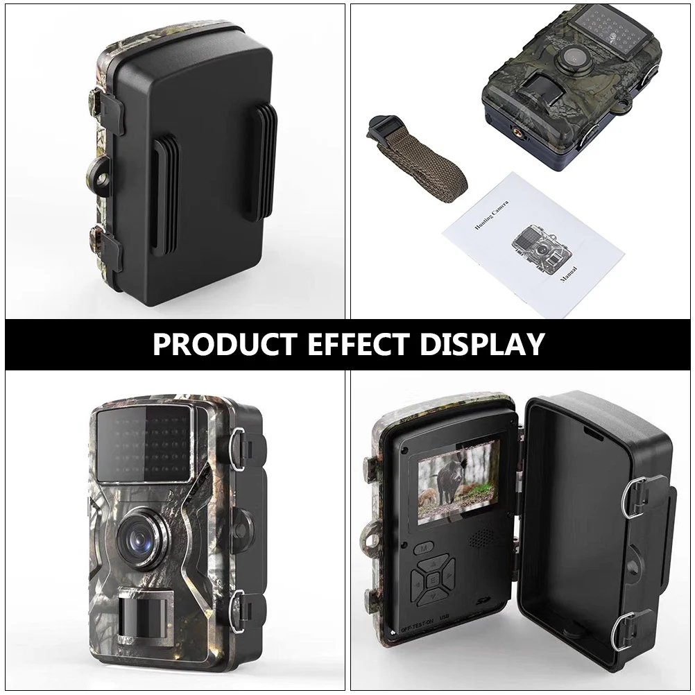 

Hunting Game Camera 12Mp Digital Pir Night Vision Scouting Camera 0.8s Trigger 1080P Video IP66 Waterproof Outdoor Game