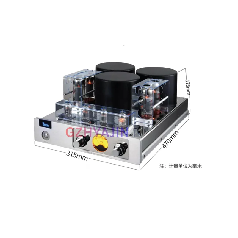 NEWest 40W*2 YAQIN MC-13S HIFI Valve Tube Power Amplifier MC 13S 40WPC EL34 Vacuum Tube Push-Pull Integrated Amplifier