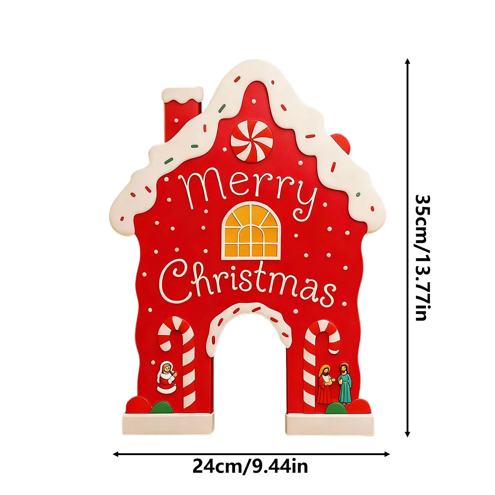 เกมกอล์ฟสำหรับเด็ก ของเล่นคริสต์มาสแบบใช้ซ้ำได้ เกมกอล์ฟขนมปังขิงพร้อมลูกบอล ไม้เท้าขนมหวาน สำหรับวัยรุ่น ผู้ใหญ่ ครอบครัว ห้องนั่งเล่น