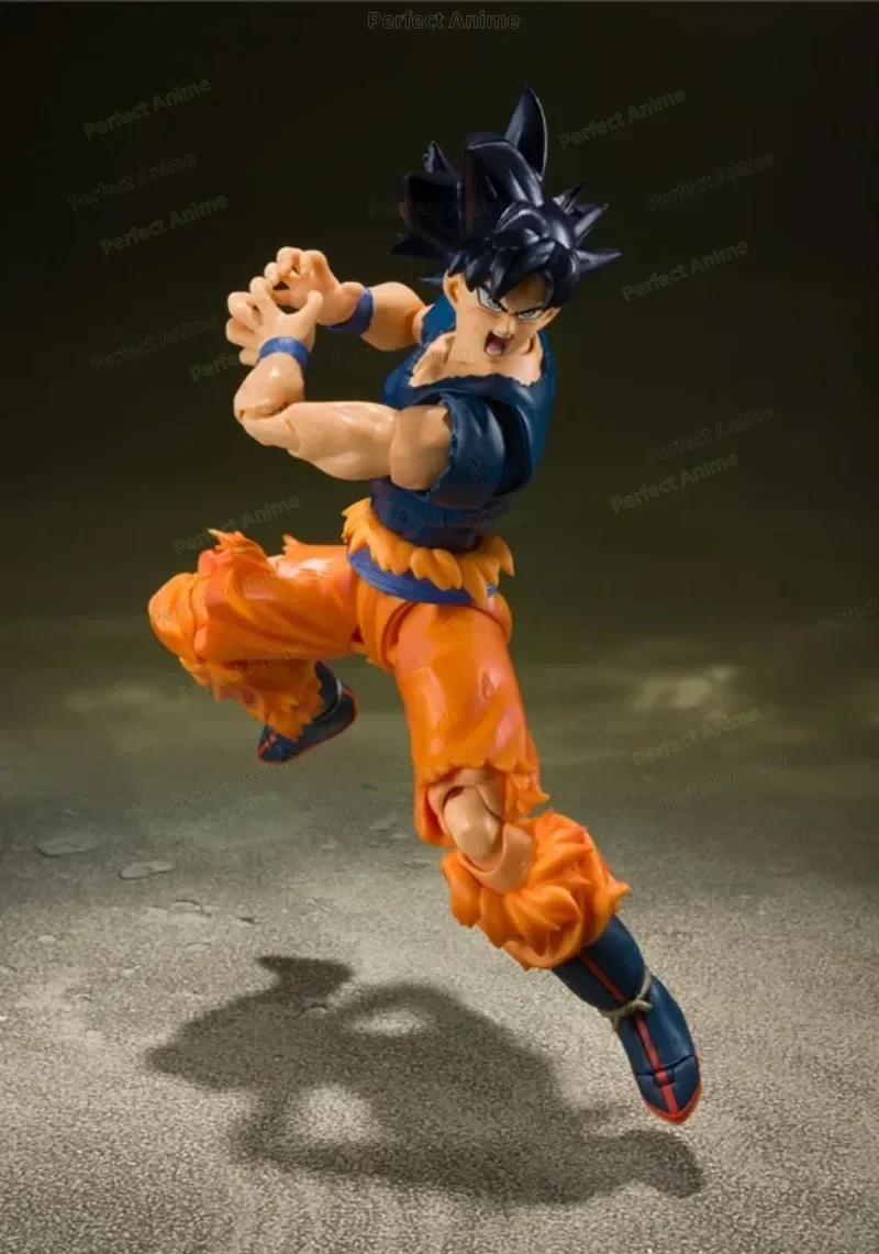 Bandai Dragon Ball Sh Figuards Shf Son Goku Ultra Instinct Sign Action Figures Anime Model Toys