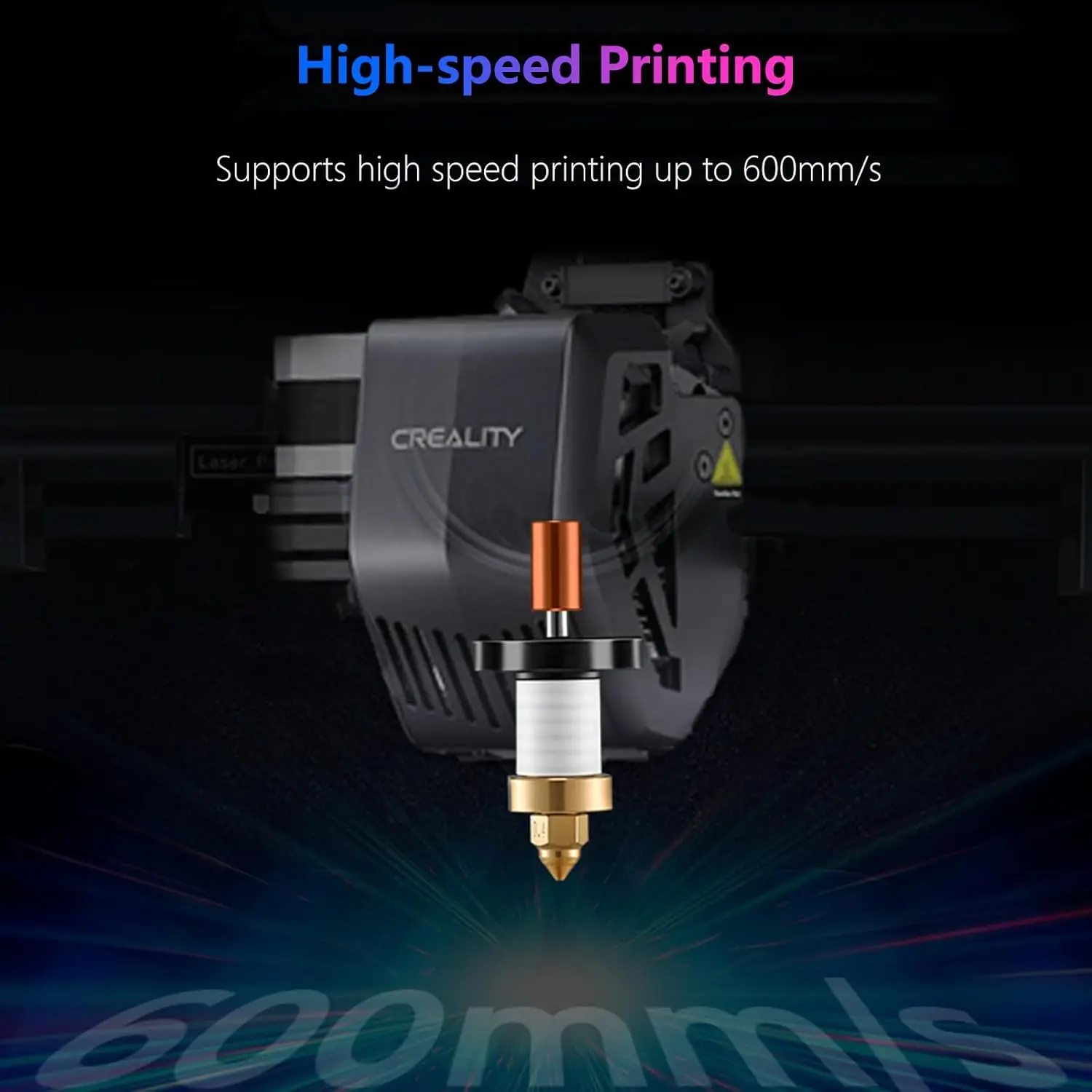 Creality Official Ender 3 V3 KE Ceramic Hotend Kit, Ender 3 V3 KE Ceramic Heating Block Kit, 300°C Extruder Hot End 3d printer