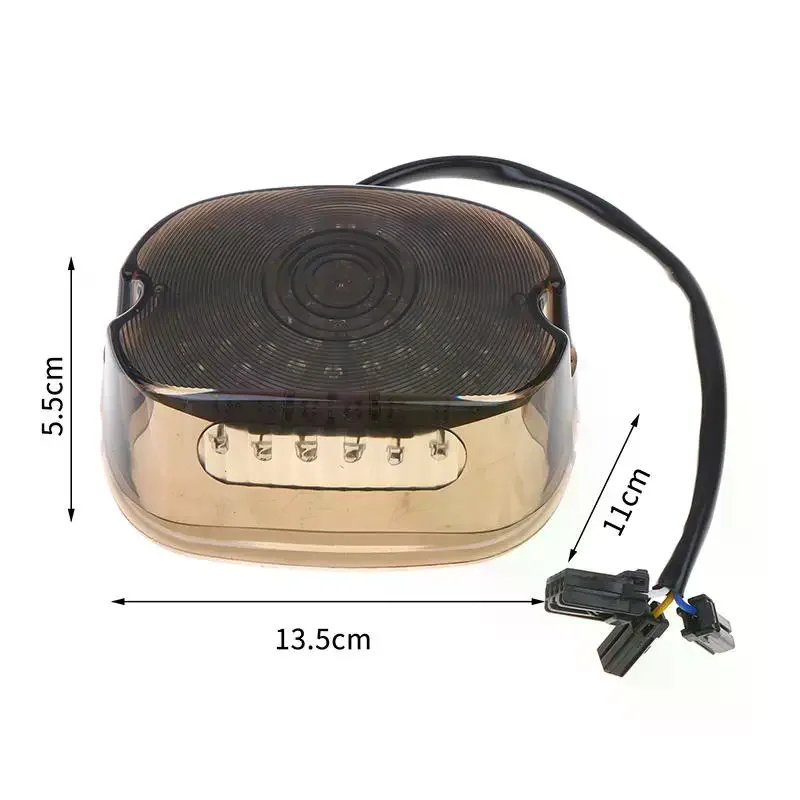 1 PCS Motor LED Tail Light Brake Turn Signal Replacement Parts Accessories For Fatboy Tour Electra Glide FLH view 6