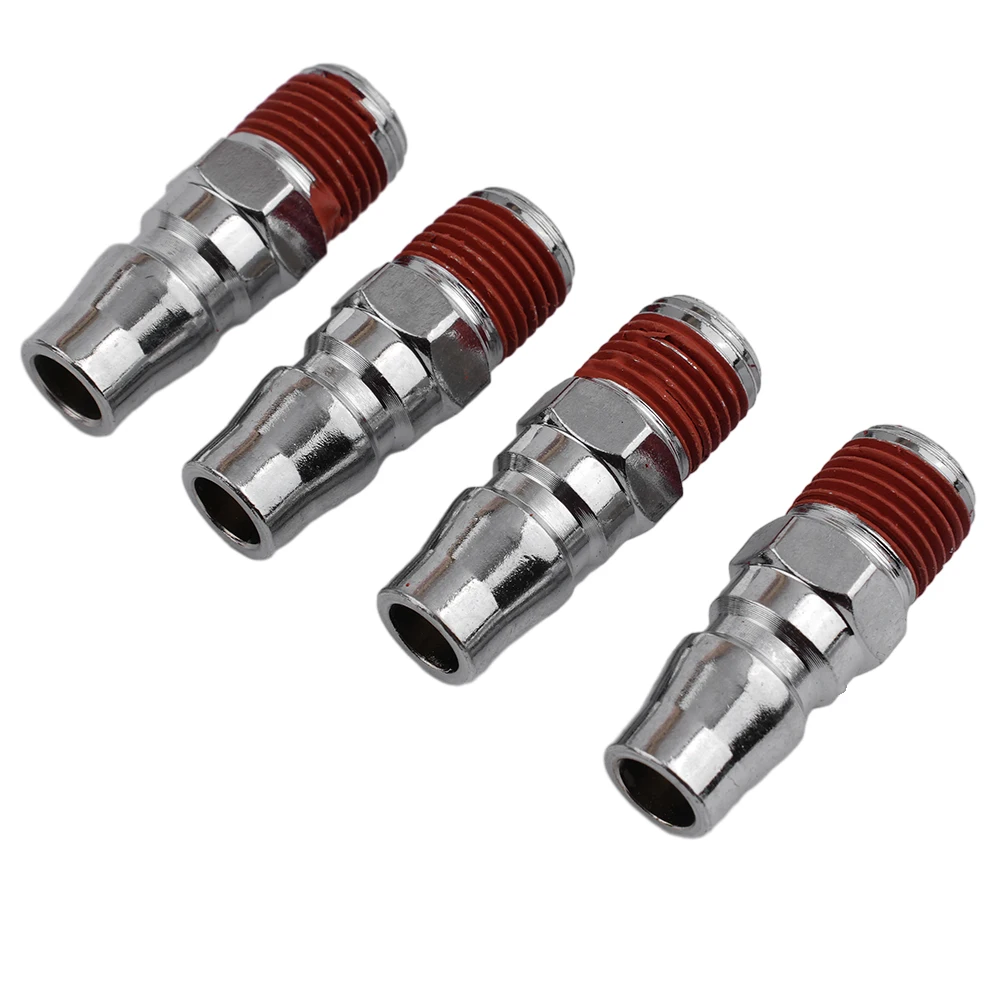 

10Pcs 1/4'' For BSP Air Line Hose Compressor Fitting Connector Coupler Quick Release Fast and Easy Installation