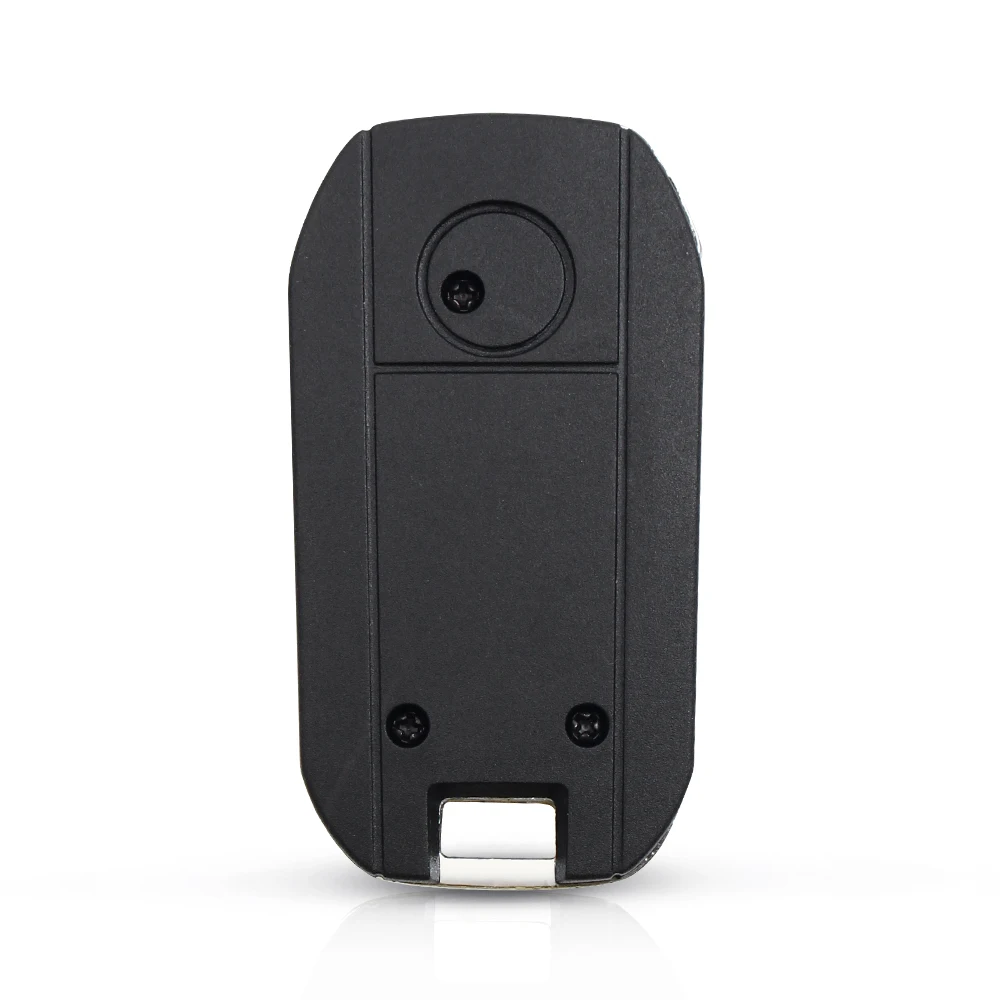 KEYYOU-carcasa de llave de coche modificada para Vauxhall, Opel Corsa C, Combo, Tigra, Meriva, Agila Fob, 2 botones, Flip remoto, sin cortar