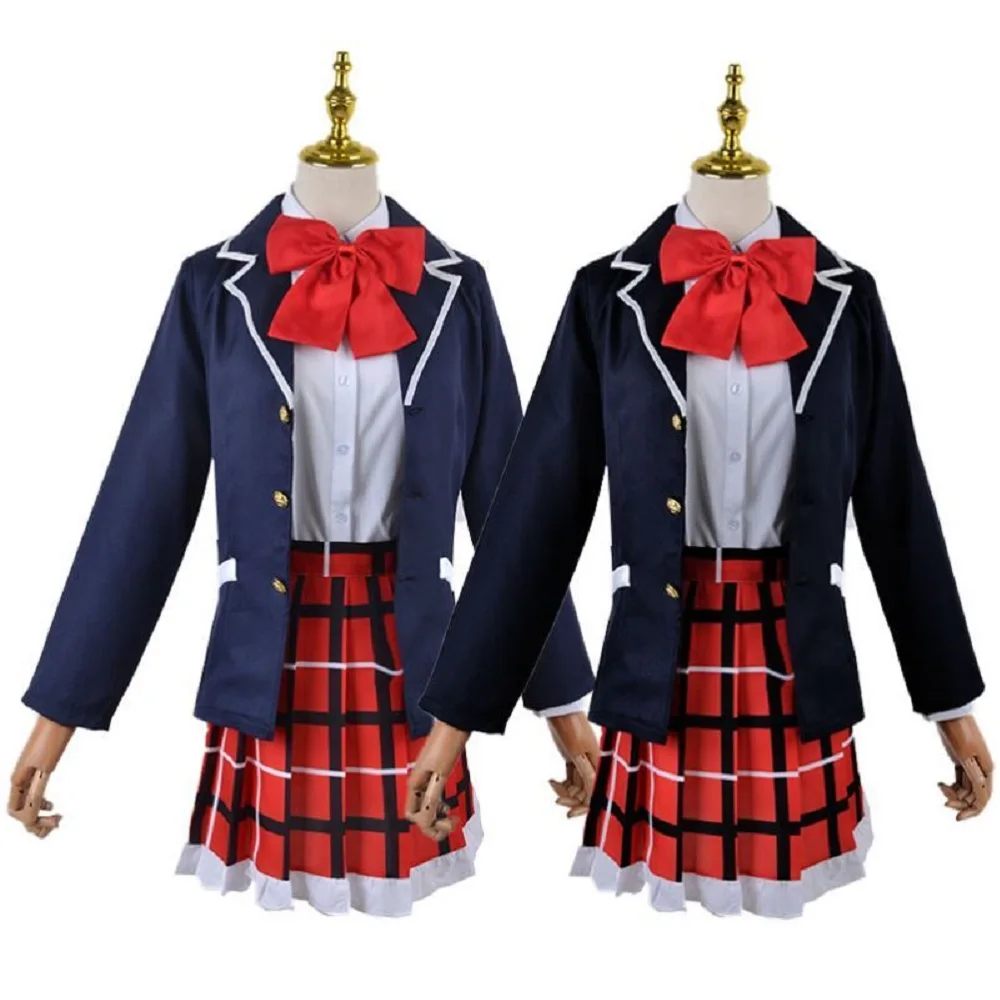 

Unisex Anime Cos Takanashi Rikka Cosplay Costumes Halloween Uniform Sets Custom Size