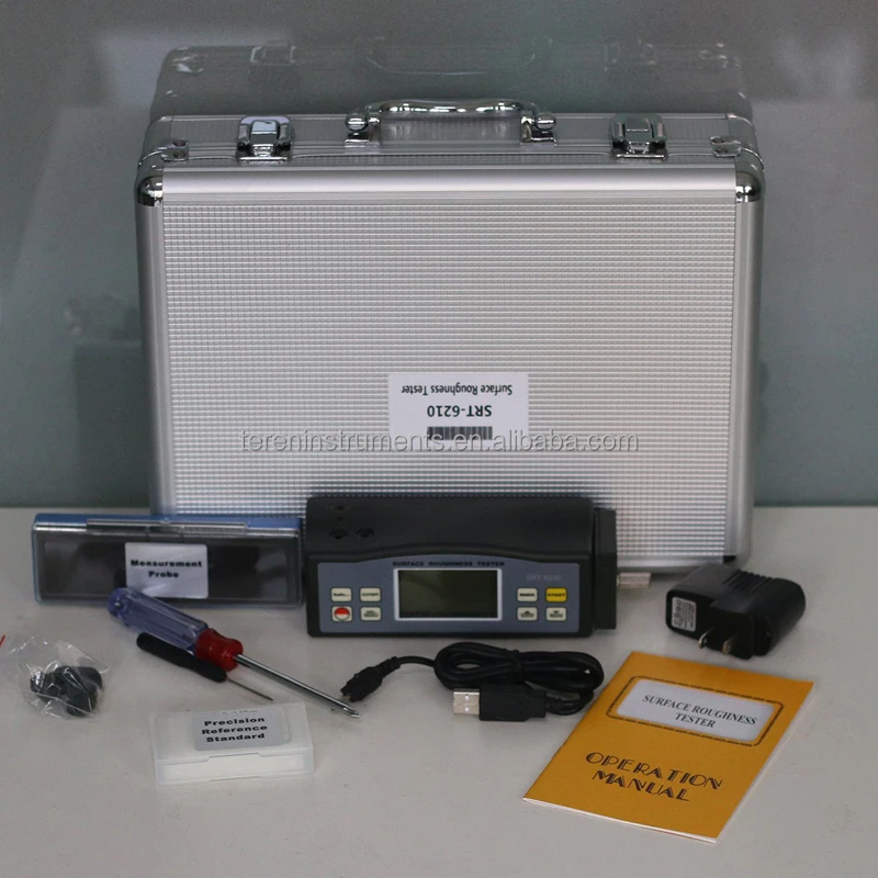 SRT-6210 Ra, Rz, Rq, Rt Tester di rugosità superficiale, misuratore di profilo superficiale a basso prezzo