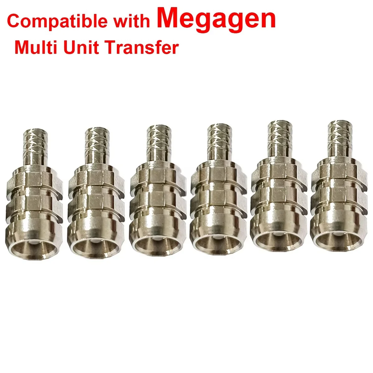 

6pcs Multi-Unit Pick-Up transfer Impression coping Open Tray compatible with Megagen Anyridge Anyone platform D4.8