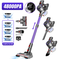 Authmic Cordless Vacuum Cleaner, 48000Pa Suction, Smart Touch Display, 520W, Up to 50 Mins Runtime, 5-in-1 Filtration System