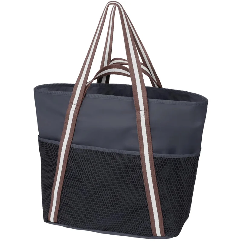 حقيبة شاطئ TEXU مقاومة للماء مع سحاب، حقيبة حمل شاطئ مقاومة للرمل للنساء، حقيبة حمل للسباحة والرحلات البحرية #1