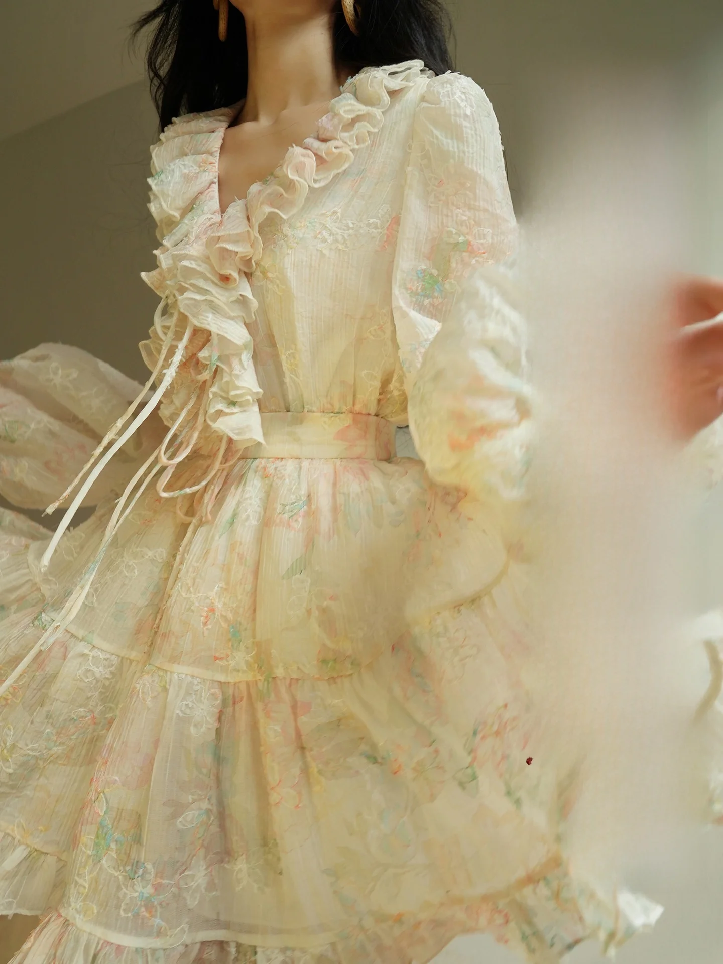 

Romantic Lace Trim irt Top And ort Skirt Spring Summer Holiday Outfit for Girls French Sle Breathable Soft Rayon Fabric