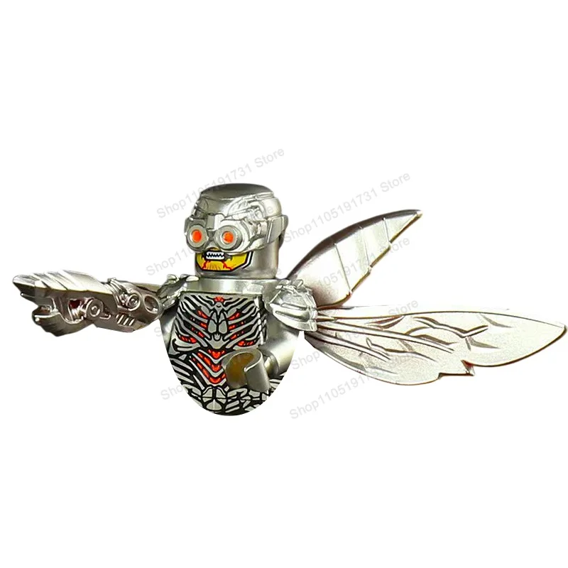 Série de dessins animés MOC, figurines miniatures Golden Wings, jouet de poupée assemblé, puzzle, assemblage, cadeau d'anniversaire pour garçon et fille