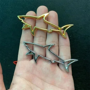 ملصق السيارة المعدنية ملصق الباب الجانبي المعدل القرش الشخصية الإبداعية خدش الجسم أفضل 10 ملصقات Stihl مبيعا - رقم 7