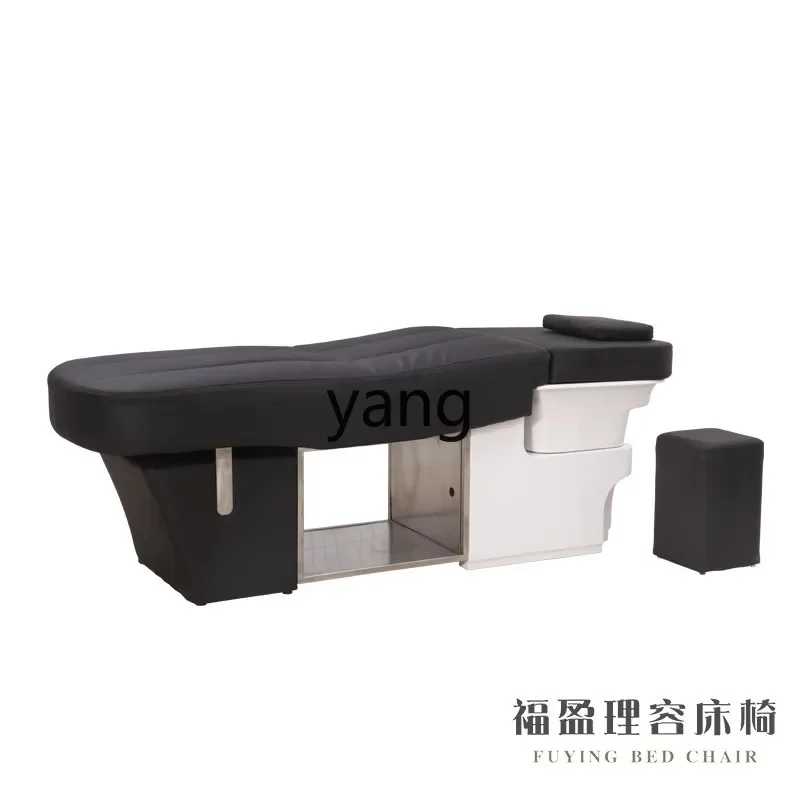 

LH barber shop shampoo bed ceramic basin hair salon special flat shampoo bed