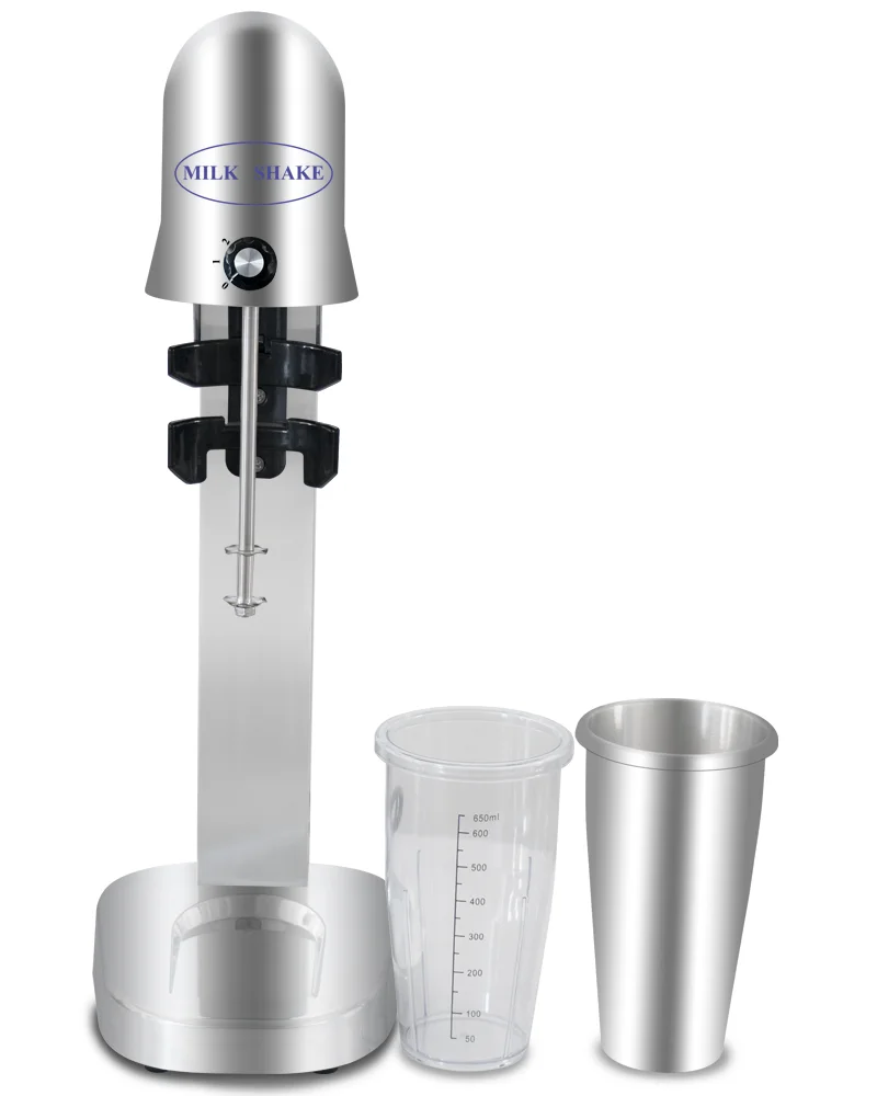 ミルクシェイク撹拌機電動ミルクフォームシェーカーコールド/ホットドリンクミキサーブレンダーステンレス鋼バブルティースムージーメーカー